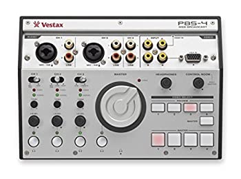 【中古】（非常に良い）Vestax ライブ配信向け オーディオインターフェイス PBS-4 ステミキ/ビデオセレクト機能付き