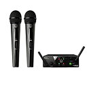 【中古】(非常に良い)AKG 2チャンネルB帯ワイヤレスシステム WMS40 PRO MINI2 VOCAL SET DUAL (国内)