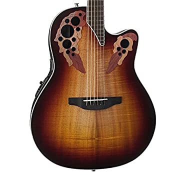 【中古】OVATION CE48P-KOAB-G Celebrity Elite Exotic Super Shallow Koa Burst エレクトリックアコースティックギター【メーカー名】Ovation【メーカー型番】CE48P-KOAB【ブランド名】OVATION【商品説明】 こちらの商品は中古品となっております。 画像はイメージ写真ですので 商品のコンディション・付属品の有無については入荷の度異なります。 買取時より付属していたものはお付けしておりますが付属品や消耗品に保証はございません。 商品ページ画像以外の付属品はございませんのでご了承下さいませ。 中古品のため使用に影響ない程度の使用感・経年劣化（傷、汚れなど）がある場合がございます。 また、中古品の特性上ギフトには適しておりません。 製品に関する詳細や設定方法は メーカーへ直接お問い合わせいただきますようお願い致します。 当店では初期不良に限り 商品到着から7日間は返品を受付けております。 他モールとの併売品の為 完売の際はご連絡致しますのでご了承ください。 プリンター・印刷機器のご注意点 インクは配送中のインク漏れ防止の為、付属しておりませんのでご了承下さい。 ドライバー等ソフトウェア・マニュアルはメーカーサイトより最新版のダウンロードをお願い致します。 ゲームソフトのご注意点 特典・付属品・パッケージ・プロダクトコード・ダウンロードコード等は 付属していない場合がございますので事前にお問合せ下さい。 商品名に「輸入版 / 海外版 / IMPORT 」と記載されている海外版ゲームソフトの一部は日本版のゲーム機では動作しません。 お持ちのゲーム機のバージョンをあらかじめご参照のうえ動作の有無をご確認ください。 輸入版ゲームについてはメーカーサポートの対象外です。 DVD・Blu-rayのご注意点 特典・付属品・パッケージ・プロダクトコード・ダウンロードコード等は 付属していない場合がございますので事前にお問合せ下さい。 商品名に「輸入版 / 海外版 / IMPORT 」と記載されている海外版DVD・Blu-rayにつきましては 映像方式の違いの為、一般的な国内向けプレイヤーにて再生できません。 ご覧になる際はディスクの「リージョンコード」と「映像方式※DVDのみ」に再生機器側が対応している必要があります。 パソコンでは映像方式は関係ないため、リージョンコードさえ合致していれば映像方式を気にすることなく視聴可能です。 商品名に「レンタル落ち 」と記載されている商品につきましてはディスクやジャケットに管理シール（値札・セキュリティータグ・バーコード等含みます）が貼付されています。 ディスクの再生に支障の無い程度の傷やジャケットに傷み（色褪せ・破れ・汚れ・濡れ痕等）が見られる場合がありますので予めご了承ください。 2巻セット以上のレンタル落ちDVD・Blu-rayにつきましては、複数枚収納可能なトールケースに同梱してお届け致します。 トレーディングカードのご注意点 当店での「良い」表記のトレーディングカードはプレイ用でございます。 中古買取り品の為、細かなキズ・白欠け・多少の使用感がございますのでご了承下さいませ。 再録などで型番が違う場合がございます。 違った場合でも事前連絡等は致しておりませんので、型番を気にされる方はご遠慮ください。 ご注文からお届けまで 1、ご注文⇒ご注文は24時間受け付けております。 2、注文確認⇒ご注文後、当店から注文確認メールを送信します。 3、お届けまで3-10営業日程度とお考え下さい。 　※海外在庫品の場合は3週間程度かかる場合がございます。 4、入金確認⇒前払い決済をご選択の場合、ご入金確認後、配送手配を致します。 5、出荷⇒配送準備が整い次第、出荷致します。発送後に出荷完了メールにてご連絡致します。 　※離島、北海道、九州、沖縄は遅れる場合がございます。予めご了承下さい。 当店ではすり替え防止のため、シリアルナンバーを控えております。 万が一、違法行為が発覚した場合は然るべき対応を行わせていただきます。 お客様都合によるご注文後のキャンセル・返品はお受けしておりませんのでご了承下さい。 電話対応は行っておりませんので、ご質問等はメッセージまたはメールにてお願い致します。