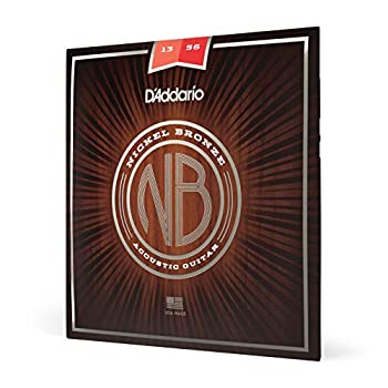 【中古】D'Addario ダダリオ アコースティックギター弦 ニッケルブロンズ Medium .013-.056 NB1356 【国内正規品】【メーカー名】D'Addario(ダダリオ)【メーカー型番】NB1356【ブランド名】D'Addario(ダダリオ)【商品説明】 こちらの商品は中古品となっております。 画像はイメージ写真ですので 商品のコンディション・付属品の有無については入荷の度異なります。 買取時より付属していたものはお付けしておりますが付属品や消耗品に保証はございません。 商品ページ画像以外の付属品はございませんのでご了承下さいませ。 中古品のため使用に影響ない程度の使用感・経年劣化（傷、汚れなど）がある場合がございます。 また、中古品の特性上ギフトには適しておりません。 製品に関する詳細や設定方法は メーカーへ直接お問い合わせいただきますようお願い致します。 当店では初期不良に限り 商品到着から7日間は返品を受付けております。 他モールとの併売品の為 完売の際はご連絡致しますのでご了承ください。 プリンター・印刷機器のご注意点 インクは配送中のインク漏れ防止の為、付属しておりませんのでご了承下さい。 ドライバー等ソフトウェア・マニュアルはメーカーサイトより最新版のダウンロードをお願い致します。 ゲームソフトのご注意点 特典・付属品・パッケージ・プロダクトコード・ダウンロードコード等は 付属していない場合がございますので事前にお問合せ下さい。 商品名に「輸入版 / 海外版 / IMPORT 」と記載されている海外版ゲームソフトの一部は日本版のゲーム機では動作しません。 お持ちのゲーム機のバージョンをあらかじめご参照のうえ動作の有無をご確認ください。 輸入版ゲームについてはメーカーサポートの対象外です。 DVD・Blu-rayのご注意点 特典・付属品・パッケージ・プロダクトコード・ダウンロードコード等は 付属していない場合がございますので事前にお問合せ下さい。 商品名に「輸入版 / 海外版 / IMPORT 」と記載されている海外版DVD・Blu-rayにつきましては 映像方式の違いの為、一般的な国内向けプレイヤーにて再生できません。 ご覧になる際はディスクの「リージョンコード」と「映像方式※DVDのみ」に再生機器側が対応している必要があります。 パソコンでは映像方式は関係ないため、リージョンコードさえ合致していれば映像方式を気にすることなく視聴可能です。 商品名に「レンタル落ち 」と記載されている商品につきましてはディスクやジャケットに管理シール（値札・セキュリティータグ・バーコード等含みます）が貼付されています。 ディスクの再生に支障の無い程度の傷やジャケットに傷み（色褪せ・破れ・汚れ・濡れ痕等）が見られる場合がありますので予めご了承ください。 2巻セット以上のレンタル落ちDVD・Blu-rayにつきましては、複数枚収納可能なトールケースに同梱してお届け致します。 トレーディングカードのご注意点 当店での「良い」表記のトレーディングカードはプレイ用でございます。 中古買取り品の為、細かなキズ・白欠け・多少の使用感がございますのでご了承下さいませ。 再録などで型番が違う場合がございます。 違った場合でも事前連絡等は致しておりませんので、型番を気にされる方はご遠慮ください。 ご注文からお届けまで 1、ご注文⇒ご注文は24時間受け付けております。 2、注文確認⇒ご注文後、当店から注文確認メールを送信します。 3、お届けまで3-10営業日程度とお考え下さい。 　※海外在庫品の場合は3週間程度かかる場合がございます。 4、入金確認⇒前払い決済をご選択の場合、ご入金確認後、配送手配を致します。 5、出荷⇒配送準備が整い次第、出荷致します。発送後に出荷完了メールにてご連絡致します。 　※離島、北海道、九州、沖縄は遅れる場合がございます。予めご了承下さい。 当店ではすり替え防止のため、シリアルナンバーを控えております。 万が一、違法行為が発覚した場合は然るべき対応を行わせていただきます。 お客様都合によるご注文後のキャンセル・返品はお受けしておりませんのでご了承下さい。 電話対応は行っておりませんので、ご質問等はメッセージまたはメールにてお願い致します。