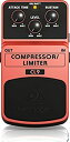 【中古】ベリンガー ギター用エフェクトペダル コンプレッサー/リミッター CL9 COMPRESSOR/LIMITER Oragne【メーカー名】MUSIC Tribe【メーカー型番】CL9【ブランド名】Behringer（ベリンガー）【商品説明】 こちらの商品は中古品となっております。 画像はイメージ写真ですので 商品のコンディション・付属品の有無については入荷の度異なります。 買取時より付属していたものはお付けしておりますが付属品や消耗品に保証はございません。 商品ページ画像以外の付属品はございませんのでご了承下さいませ。 中古品のため使用に影響ない程度の使用感・経年劣化（傷、汚れなど）がある場合がございます。 また、中古品の特性上ギフトには適しておりません。 製品に関する詳細や設定方法は メーカーへ直接お問い合わせいただきますようお願い致します。 当店では初期不良に限り 商品到着から7日間は返品を受付けております。 他モールとの併売品の為 完売の際はご連絡致しますのでご了承ください。 プリンター・印刷機器のご注意点 インクは配送中のインク漏れ防止の為、付属しておりませんのでご了承下さい。 ドライバー等ソフトウェア・マニュアルはメーカーサイトより最新版のダウンロードをお願い致します。 ゲームソフトのご注意点 特典・付属品・パッケージ・プロダクトコード・ダウンロードコード等は 付属していない場合がございますので事前にお問合せ下さい。 商品名に「輸入版 / 海外版 / IMPORT 」と記載されている海外版ゲームソフトの一部は日本版のゲーム機では動作しません。 お持ちのゲーム機のバージョンをあらかじめご参照のうえ動作の有無をご確認ください。 輸入版ゲームについてはメーカーサポートの対象外です。 DVD・Blu-rayのご注意点 特典・付属品・パッケージ・プロダクトコード・ダウンロードコード等は 付属していない場合がございますので事前にお問合せ下さい。 商品名に「輸入版 / 海外版 / IMPORT 」と記載されている海外版DVD・Blu-rayにつきましては 映像方式の違いの為、一般的な国内向けプレイヤーにて再生できません。 ご覧になる際はディスクの「リージョンコード」と「映像方式※DVDのみ」に再生機器側が対応している必要があります。 パソコンでは映像方式は関係ないため、リージョンコードさえ合致していれば映像方式を気にすることなく視聴可能です。 商品名に「レンタル落ち 」と記載されている商品につきましてはディスクやジャケットに管理シール（値札・セキュリティータグ・バーコード等含みます）が貼付されています。 ディスクの再生に支障の無い程度の傷やジャケットに傷み（色褪せ・破れ・汚れ・濡れ痕等）が見られる場合がありますので予めご了承ください。 2巻セット以上のレンタル落ちDVD・Blu-rayにつきましては、複数枚収納可能なトールケースに同梱してお届け致します。 トレーディングカードのご注意点 当店での「良い」表記のトレーディングカードはプレイ用でございます。 中古買取り品の為、細かなキズ・白欠け・多少の使用感がございますのでご了承下さいませ。 再録などで型番が違う場合がございます。 違った場合でも事前連絡等は致しておりませんので、型番を気にされる方はご遠慮ください。 ご注文からお届けまで 1、ご注文⇒ご注文は24時間受け付けております。 2、注文確認⇒ご注文後、当店から注文確認メールを送信します。 3、お届けまで3-10営業日程度とお考え下さい。 　※海外在庫品の場合は3週間程度かかる場合がございます。 4、入金確認⇒前払い決済をご選択の場合、ご入金確認後、配送手配を致します。 5、出荷⇒配送準備が整い次第、出荷致します。発送後に出荷完了メールにてご連絡致します。 　※離島、北海道、九州、沖縄は遅れる場合がございます。予めご了承下さい。 当店ではすり替え防止のため、シリアルナンバーを控えております。 万が一、違法行為が発覚した場合は然るべき対応を行わせていただきます。 お客様都合によるご注文後のキャンセル・返品はお受けしておりませんのでご了承下さい。 電話対応は行っておりませんので、ご質問等はメッセージまたはメールにてお願い致します。