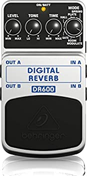 【中古】(非常に良い)ベリンガー ギター用エフェクトペダル デジタル・ステレオリバーブ DR600 DIGITAL REVERB