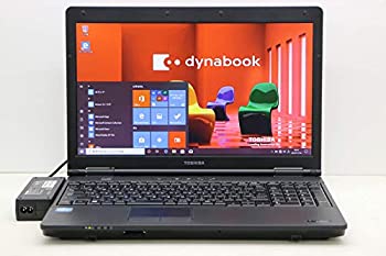 【中古】東芝 dynabook Satellite B552/H Core i5 3340M 2.7GHz/4GB/256GB(SSD)/DVD/15.6W/FWXGA/Win10