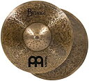 【中古】(非常に良い)MEINL マイネル Byzance Dark シリーズ ハイハットシンバル 13