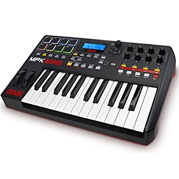 【中古】（非常に良い）AKAI professional アカイ MIDIキーボード 25鍵 MPK225 AP-CON-022