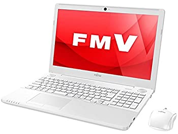 【中古】富士通 15.6型ワイド ノートパソコンFMV LIFEBOOK AH53/A3プレミアムホワイト サービス FM