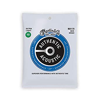 【中古】MARTIN MA170 Superior Performance Bronze Extra Light アコースティックギター弦×5セット