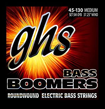 【中古】ghs エレキベース弦 BASS BOOMERS/ベースブーマーズ 5弦ベース用 ミディアム 45-130 5M-DYB