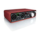 yÁzFocusrite Scarlett 2i2 I[fBIC^[tFCX