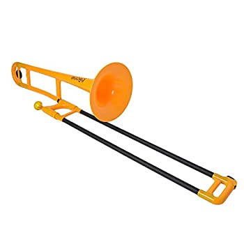 【中古】pInstruments ピーインストゥルメンツ プラスチック製管楽器 Bテナートロンボーン pBONE イエロー PBONE1Y (国内正規品)