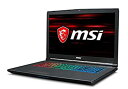 【中古】MSIゲーミングノート GF72 8RE-099JP/Windows10/第8世代 Corei7/17.3FHD 120Hz/16GB/128GBSSD 1TBHDD/GTX 1060 6GB