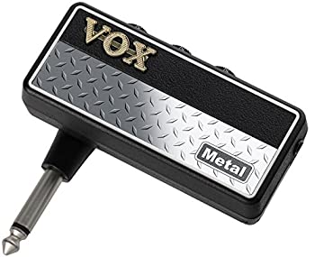 【中古】VOX ヘッドフォン ギターアンプ amPlug2 Metal ケーブル不要 ギターに直接プラグ・イン 自宅練習に最適 電池駆動 エフェクト内蔵 US製ハイゲイン