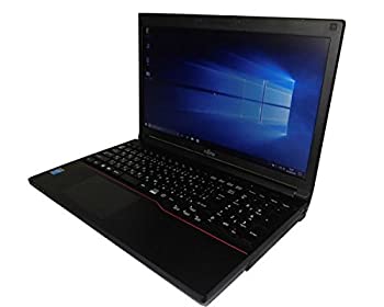 【中古】ノートパソコン テンキー付 Windows10 Pro 32bit 富士通 LIFEBOOK A574/H(FMVA05002) Core i5-4300M 2.6GHz/4GB/320GB/DVDマルチ (NO-11991-2)