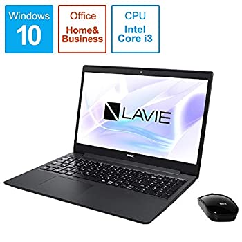 【中古】NEC 15.6型ノートパソコン LAVIE Note Standard NS300/NAシリーズ(カームブラック)[Core i3 / メモリ 4GB / HDD 1TB / Microsoft Office 2019