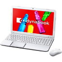 【中古】PT55247FBFW 東芝 ノートパソコン 15.6型 dynabook T552/47FW