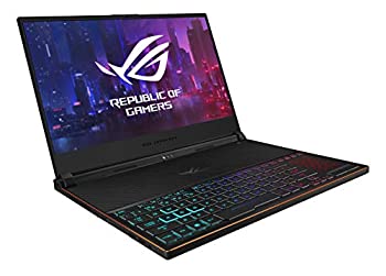 【中古】（非常に良い）ASUS ゲーミングノートパソコン ROG Zephyrus S(Core i7-9750H/RTX 2080/24GB・SSD 1TB)ブラックメタル GX531GXR-I7R2080Q