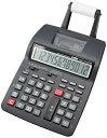 【中古】「非常に良い」カシオ プリンター電卓 セミデスクタイプ 12桁 HR-170TM-BK-N(2)