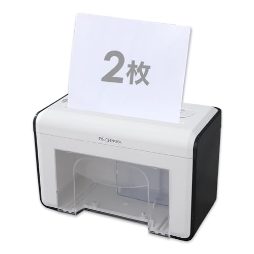【中古】アイリスオーヤマ シュレッダー 家庭用 卓上 クロスカット 細断枚数2枚 CD/DVD/カード細断可能 連続使用5分 ダストボックス3.6L コンパクト P2HT ホワイト/ブラック 【中古】アイリスオーヤマ シュレッダー 家庭用 卓上 クロスカット 細断枚数2枚 CD/DVD/カード細断可能 連続使用5分 ダストボックス3.6L コンパクト P2HT ホワイト/ブラック