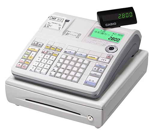 【中古】カシオ レジスター 25部門 ネットレジ ドロア分離型 TE-2800-25S ホワイト 【中古】カシオ レジスター 25部門 ネットレジ ドロア分離型 TE-2800-25S ホワイト