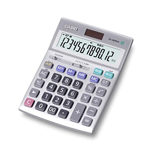 【中古】カシオ 本格実務電卓 12桁 検算機能 デスクタイプ DS-20WKA-N グリーン購入法適合 エコマーク認定 【中古】カシオ 本格実務電卓 12桁 検算機能 デスクタイプ DS-20WKA-N グリーン購入法適合 エコマーク認定