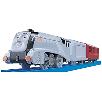 【中古】(非常に良い）プラレール トーマス TS-10 スペンサー【メーカー名】タカラトミー(TAKARA TOMY)【メーカー型番】TS-10【ブランド名】タカラトミー(TAKARA TOMY)【商品説明】 こちらの商品は中古品となっております。 画像はイメージ写真ですので 商品のコンディション・付属品の有無については入荷の度異なります。 買取時より付属していたものはお付けしておりますが付属品や消耗品に保証はございません。 商品ページ画像以外の付属品はございませんのでご了承下さいませ。 中古品のため使用に影響ない程度の使用感・経年劣化（傷、汚れなど）がある場合がございます。 また、中古品の特性上ギフトには適しておりません。 製品に関する詳細や設定方法は メーカーへ直接お問い合わせいただきますようお願い致します。 当店では初期不良に限り 商品到着から7日間は返品を受付けております。 他モールとの併売品の為 完売の際はご連絡致しますのでご了承ください。 プリンター・印刷機器のご注意点 インクは配送中のインク漏れ防止の為、付属しておりませんのでご了承下さい。 ドライバー等ソフトウェア・マニュアルはメーカーサイトより最新版のダウンロードをお願い致します。 ゲームソフトのご注意点 特典・付属品・パッケージ・プロダクトコード・ダウンロードコード等は 付属していない場合がございますので事前にお問合せ下さい。 商品名に「輸入版 / 海外版 / IMPORT 」と記載されている海外版ゲームソフトの一部は日本版のゲーム機では動作しません。 お持ちのゲーム機のバージョンをあらかじめご参照のうえ動作の有無をご確認ください。 輸入版ゲームについてはメーカーサポートの対象外です。 DVD・Blu-rayのご注意点 特典・付属品・パッケージ・プロダクトコード・ダウンロードコード等は 付属していない場合がございますので事前にお問合せ下さい。 商品名に「輸入版 / 海外版 / IMPORT 」と記載されている海外版DVD・Blu-rayにつきましては 映像方式の違いの為、一般的な国内向けプレイヤーにて再生できません。 ご覧になる際はディスクの「リージョンコード」と「映像方式※DVDのみ」に再生機器側が対応している必要があります。 パソコンでは映像方式は関係ないため、リージョンコードさえ合致していれば映像方式を気にすることなく視聴可能です。 商品名に「レンタル落ち 」と記載されている商品につきましてはディスクやジャケットに管理シール（値札・セキュリティータグ・バーコード等含みます）が貼付されています。 ディスクの再生に支障の無い程度の傷やジャケットに傷み（色褪せ・破れ・汚れ・濡れ痕等）が見られる場合がありますので予めご了承ください。 2巻セット以上のレンタル落ちDVD・Blu-rayにつきましては、複数枚収納可能なトールケースに同梱してお届け致します。 トレーディングカードのご注意点 当店での「良い」表記のトレーディングカードはプレイ用でございます。 中古買取り品の為、細かなキズ・白欠け・多少の使用感がございますのでご了承下さいませ。 再録などで型番が違う場合がございます。 違った場合でも事前連絡等は致しておりませんので、型番を気にされる方はご遠慮ください。 ご注文からお届けまで 1、ご注文⇒ご注文は24時間受け付けております。 2、注文確認⇒ご注文後、当店から注文確認メールを送信します。 3、お届けまで3-10営業日程度とお考え下さい。 　※海外在庫品の場合は3週間程度かかる場合がございます。 4、入金確認⇒前払い決済をご選択の場合、ご入金確認後、配送手配を致します。 5、出荷⇒配送準備が整い次第、出荷致します。発送後に出荷完了メールにてご連絡致します。 　※離島、北海道、九州、沖縄は遅れる場合がございます。予めご了承下さい。 当店ではすり替え防止のため、シリアルナンバーを控えております。 万が一、違法行為が発覚した場合は然るべき対応を行わせていただきます。 お客様都合によるご注文後のキャンセル・返品はお受けしておりませんのでご了承下さい。 電話対応は行っておりませんので、ご質問等はメッセージまたはメールにてお願い致します。