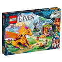 【中古】（非常に良い）レゴ (LEGO) エルフ 火のドラゴンの溶岩洞窟 41175