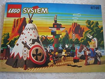 【中古】「非常に良い」Lego Wild West Chief's Tepee (Western set 6746)