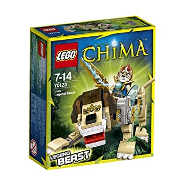 【中古】（非常に良い）レゴ (LEGO) チーマ 伝説のビースト「ライオン」 70123