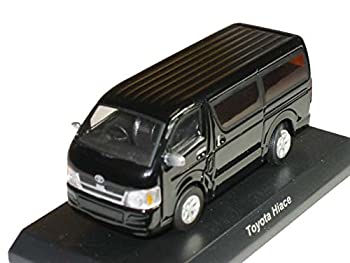 【中古】（非常に良い）京商　1/64　ミニカーコレクション　トヨタ2 ハイエース （ブラック）