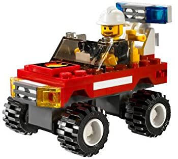 【中古】レゴ (LEGO) シティ 消防車 7241