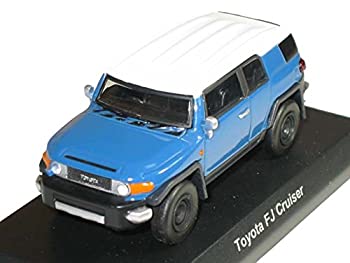 【中古】京商　1/64　ミニカーコレクション　トヨタ2 FJクルーザー （ブルー）