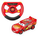 【中古】カーズ3 / クロスロード 2017 USAディズニーストア限定 RC リモートコントロール ライトニング・マックィーン Lightning McQueen Remote Control