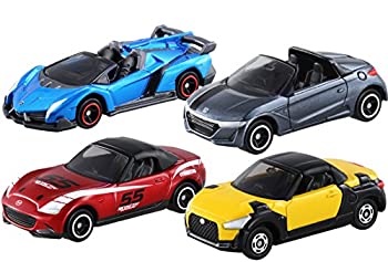 【中古】(非常に良い）トミカ トミカギフト オープンカー セレクション【メーカー名】タカラトミー(TAKARA TOMY)【メーカー型番】-【ブランド名】タカラトミー(TAKARA TOMY)【商品説明】 こちらの商品は中古品となっております。 画像はイメージ写真ですので 商品のコンディション・付属品の有無については入荷の度異なります。 買取時より付属していたものはお付けしておりますが付属品や消耗品に保証はございません。 商品ページ画像以外の付属品はございませんのでご了承下さいませ。 中古品のため使用に影響ない程度の使用感・経年劣化（傷、汚れなど）がある場合がございます。 また、中古品の特性上ギフトには適しておりません。 製品に関する詳細や設定方法は メーカーへ直接お問い合わせいただきますようお願い致します。 当店では初期不良に限り 商品到着から7日間は返品を受付けております。 他モールとの併売品の為 完売の際はご連絡致しますのでご了承ください。 プリンター・印刷機器のご注意点 インクは配送中のインク漏れ防止の為、付属しておりませんのでご了承下さい。 ドライバー等ソフトウェア・マニュアルはメーカーサイトより最新版のダウンロードをお願い致します。 ゲームソフトのご注意点 特典・付属品・パッケージ・プロダクトコード・ダウンロードコード等は 付属していない場合がございますので事前にお問合せ下さい。 商品名に「輸入版 / 海外版 / IMPORT 」と記載されている海外版ゲームソフトの一部は日本版のゲーム機では動作しません。 お持ちのゲーム機のバージョンをあらかじめご参照のうえ動作の有無をご確認ください。 輸入版ゲームについてはメーカーサポートの対象外です。 DVD・Blu-rayのご注意点 特典・付属品・パッケージ・プロダクトコード・ダウンロードコード等は 付属していない場合がございますので事前にお問合せ下さい。 商品名に「輸入版 / 海外版 / IMPORT 」と記載されている海外版DVD・Blu-rayにつきましては 映像方式の違いの為、一般的な国内向けプレイヤーにて再生できません。 ご覧になる際はディスクの「リージョンコード」と「映像方式※DVDのみ」に再生機器側が対応している必要があります。 パソコンでは映像方式は関係ないため、リージョンコードさえ合致していれば映像方式を気にすることなく視聴可能です。 商品名に「レンタル落ち 」と記載されている商品につきましてはディスクやジャケットに管理シール（値札・セキュリティータグ・バーコード等含みます）が貼付されています。 ディスクの再生に支障の無い程度の傷やジャケットに傷み（色褪せ・破れ・汚れ・濡れ痕等）が見られる場合がありますので予めご了承ください。 2巻セット以上のレンタル落ちDVD・Blu-rayにつきましては、複数枚収納可能なトールケースに同梱してお届け致します。 トレーディングカードのご注意点 当店での「良い」表記のトレーディングカードはプレイ用でございます。 中古買取り品の為、細かなキズ・白欠け・多少の使用感がございますのでご了承下さいませ。 再録などで型番が違う場合がございます。 違った場合でも事前連絡等は致しておりませんので、型番を気にされる方はご遠慮ください。 ご注文からお届けまで 1、ご注文⇒ご注文は24時間受け付けております。 2、注文確認⇒ご注文後、当店から注文確認メールを送信します。 3、お届けまで3-10営業日程度とお考え下さい。 　※海外在庫品の場合は3週間程度かかる場合がございます。 4、入金確認⇒前払い決済をご選択の場合、ご入金確認後、配送手配を致します。 5、出荷⇒配送準備が整い次第、出荷致します。発送後に出荷完了メールにてご連絡致します。 　※離島、北海道、九州、沖縄は遅れる場合がございます。予めご了承下さい。 当店ではすり替え防止のため、シリアルナンバーを控えております。 万が一、違法行為が発覚した場合は然るべき対応を行わせていただきます。 お客様都合によるご注文後のキャンセル・返品はお受けしておりませんのでご了承下さい。 電話対応は行っておりませんので、ご質問等はメッセージまたはメールにてお願い致します。