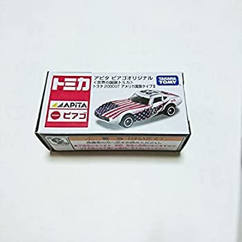 【中古】（非常に良い）アピタ ピアゴオリジナル世界の国旗トミカ トヨタ2000GT アメリカ国旗タイプ2 タカラトミー