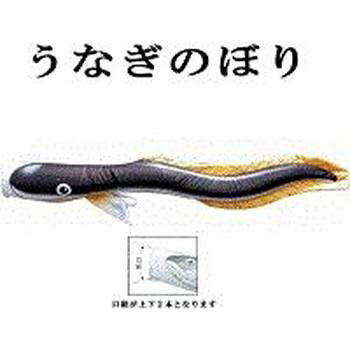 ちょっと変わった鯉のぼり 【魚図鑑シリーズ 鰻】 うなぎのぼり ウナギ 2m