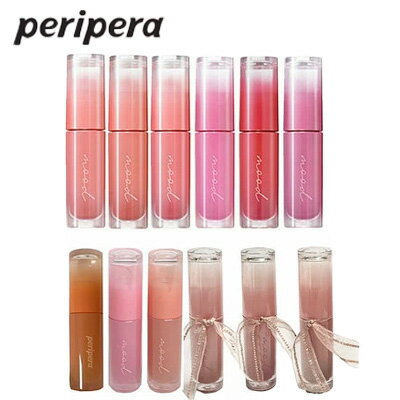 12色 ペリぺラ PERIPERA インクムードグロイティント Ink Mood Glowy Tint 色持ち グラデ ぷるぷる デイリー ツヤ持続 粘膜リップ 色落ちしずらい ツヤ ティント 高発色 グロス