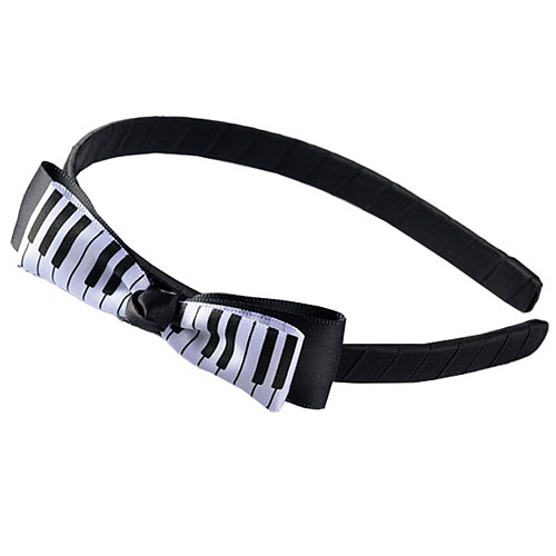 Pianoline 子供用カチューシャ（鍵盤柄）