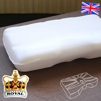 パットナム快眠まくらイギリス製【超安眠】英チャールズ皇太子ご愛用横向き寝に“超立体フォルム”