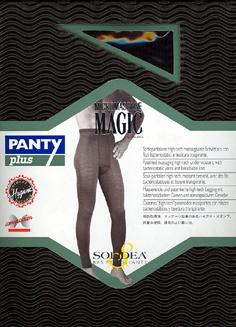 SOLIDEA　SILVER・ WAVE　加圧下着 UOMO（MEN’S）　PANTY plus（ロング）イタリア製）セルライトコントロールマジックパンツ