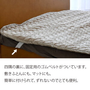 マイクロファイバー敷きパッドダブルサイズ【RCP】