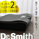 【即納 敬老の日】Dr.Smith ドクタースミス 炭フォーム枕 ジザイ ハイタイプ 最高品質の日向備長炭を特許技術で低反発フォームに組み込んだ炭枕 高密度で細やかな構造による優れたフィット感を…