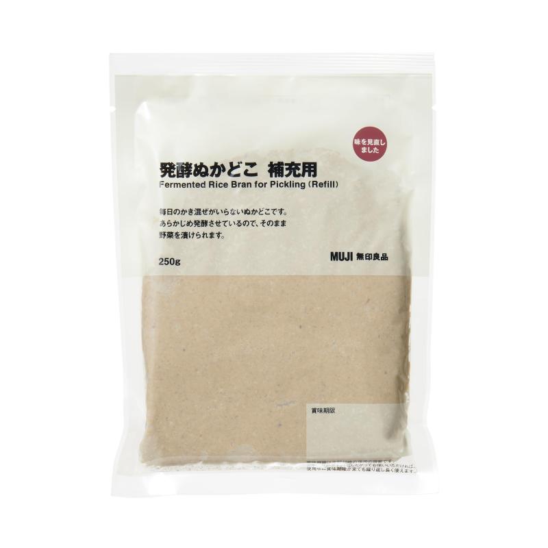無印良品 発酵ぬかどこ 補充用 250g TEB08A4Sのサムネイル