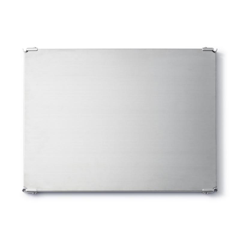 無印良品 ステンレスユニットシェルフ 追加棚 ステンレス 幅56cmタイプ用 83922467 ウォールシェルフ 棚 本棚