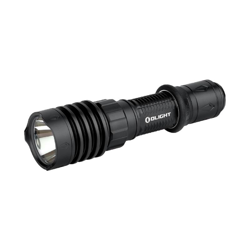 OLIGHT(オーライト) WARRIOR X 4 懐中電灯 ledライト フラッシュライト タクティカルライト デュアル充電式 2600ルーメン 高輝度 IPX8防水 小型 アウトドア 防災 警備 屋外 パトロール (ブラック)(4)