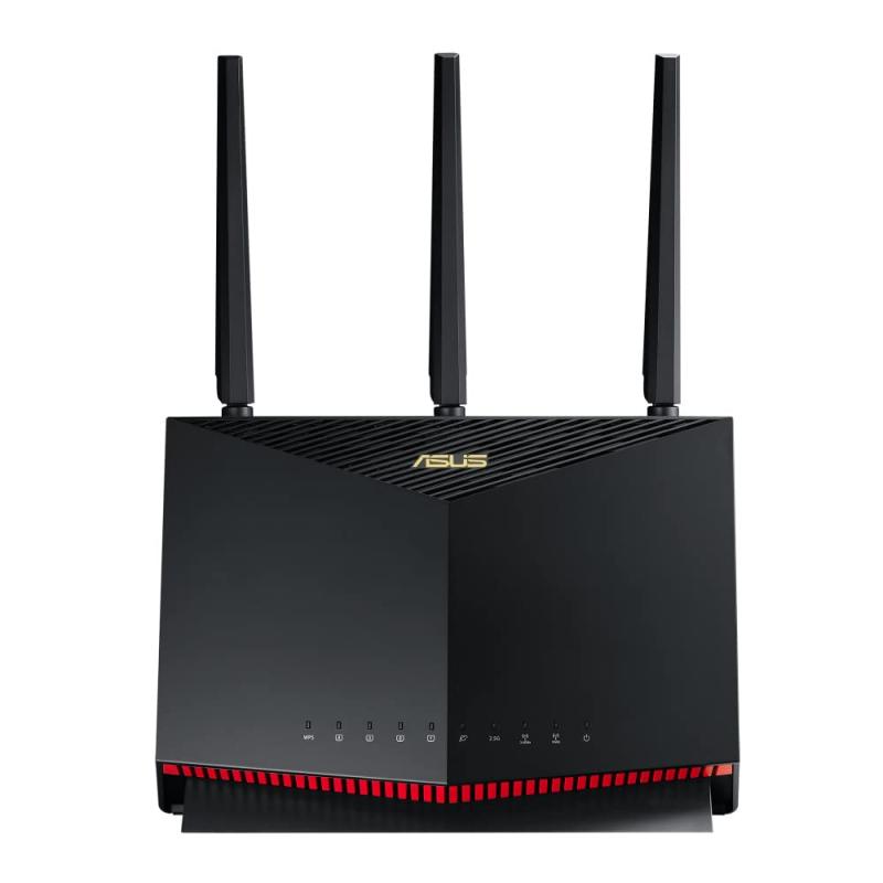 ASUS ͥå WiFi RT-AX86U Pro ̵ 롼 ǿWiFi6 4804+861Mbps v6ץ饹бǥ奢Хɥߥ󥰡 2.5G WAN/LANݡ 2.0GHzåɥCPU å嵡ǽ 34L