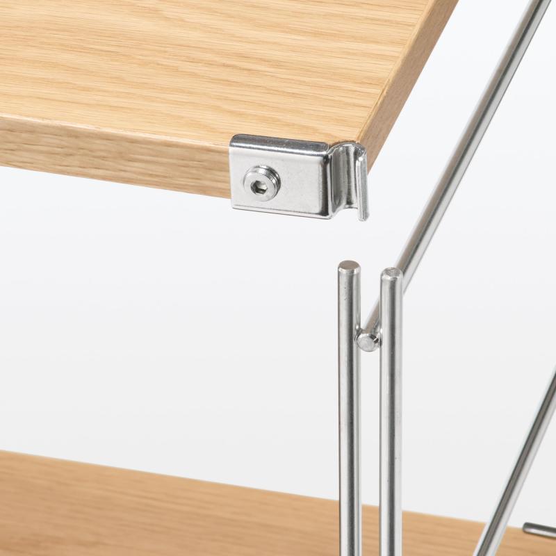 無印良品 ステンレスユニットシェルフ オーク材棚セット 大 幅58×奥行41×高さ175.5cm 583267018 ウォールシェルフ 棚 本棚 omichi-store-10271520 シオカゼ商店 サンプル画像3