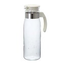 HARIO(ハリオ) 冷蔵庫 ポット スリム N オフホワイト 1400ml 日本製 麦茶ポット プレゼント ギフト 贈り物 RPLN-14-OW