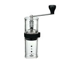 HARIO(ハリオ) コーヒーミル・スマートG セラミック臼 透明 クリア コーヒー豆 24g 2杯用 MSGN-2-T(3)