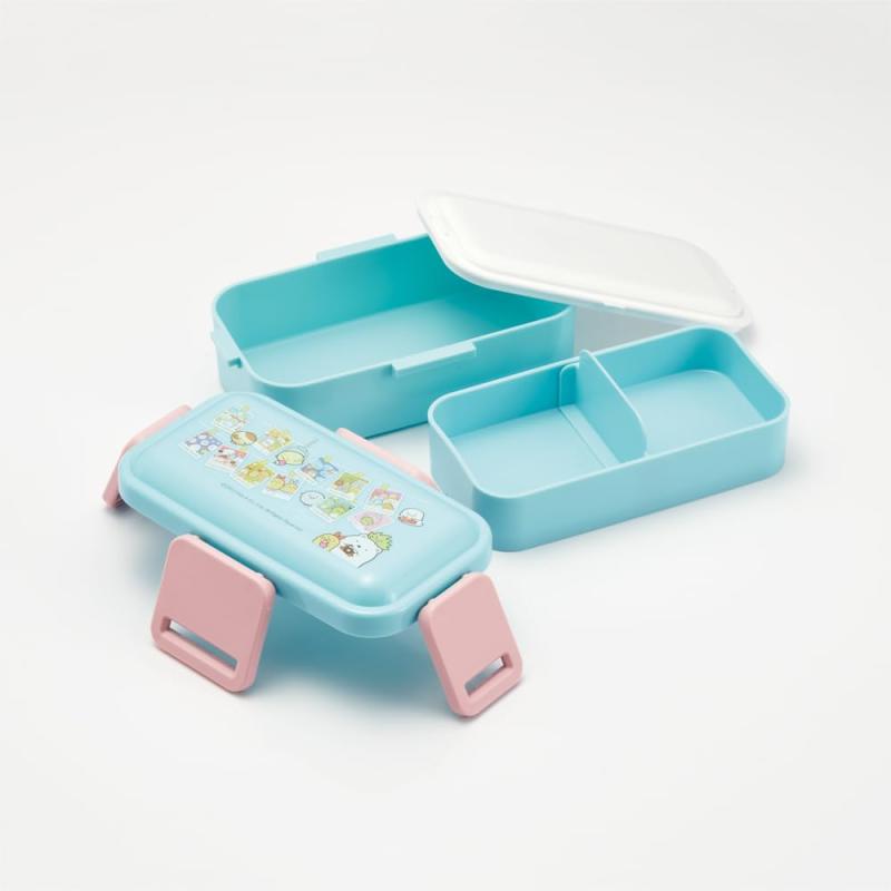 スケーター(Skater) 弁当箱 2段 600ml 女性用 抗菌 ふんわり盛れる ドーム型フタ すみっコぐらし あつまるんです 日本製 PFLW4AG-A omichi-store-10569404 シオカゼ商店 サンプル画像2