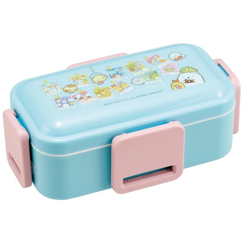 スケーター(Skater) 弁当箱 2段 600ml 女性用 抗菌 ふんわり盛れる ドーム型フタ すみっコぐらし あつまるんです 日本製 PFLW4AG-A omichi-store-10569404 シオカゼ商店 サンプル画像3